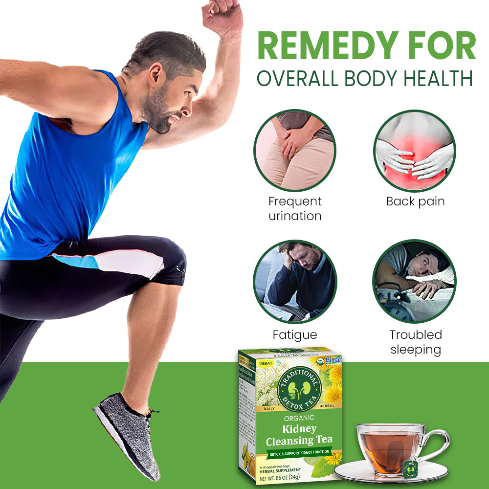 ⏳ LAST DAY 70% OFF ️🔥️ TRADITIONAL DETOX TEA Webag Kidney Cleansing Tea 💪 Deep Kidney Detox & Vitality Boost in Just 14 Days