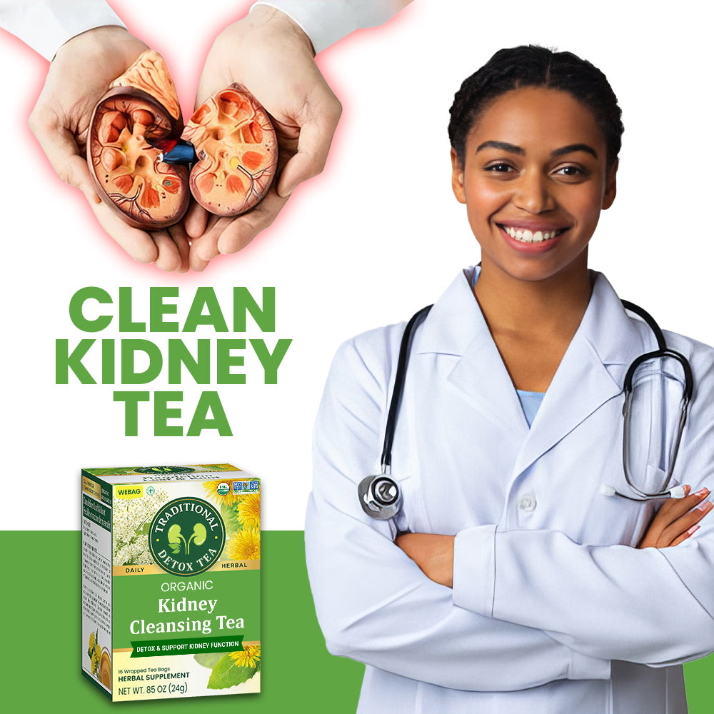⏳ LAST DAY 70% OFF ️🔥️ TRADITIONAL DETOX TEA Webag Kidney Cleansing Tea 💪 Deep Kidney Detox & Vitality Boost in Just 14 Days