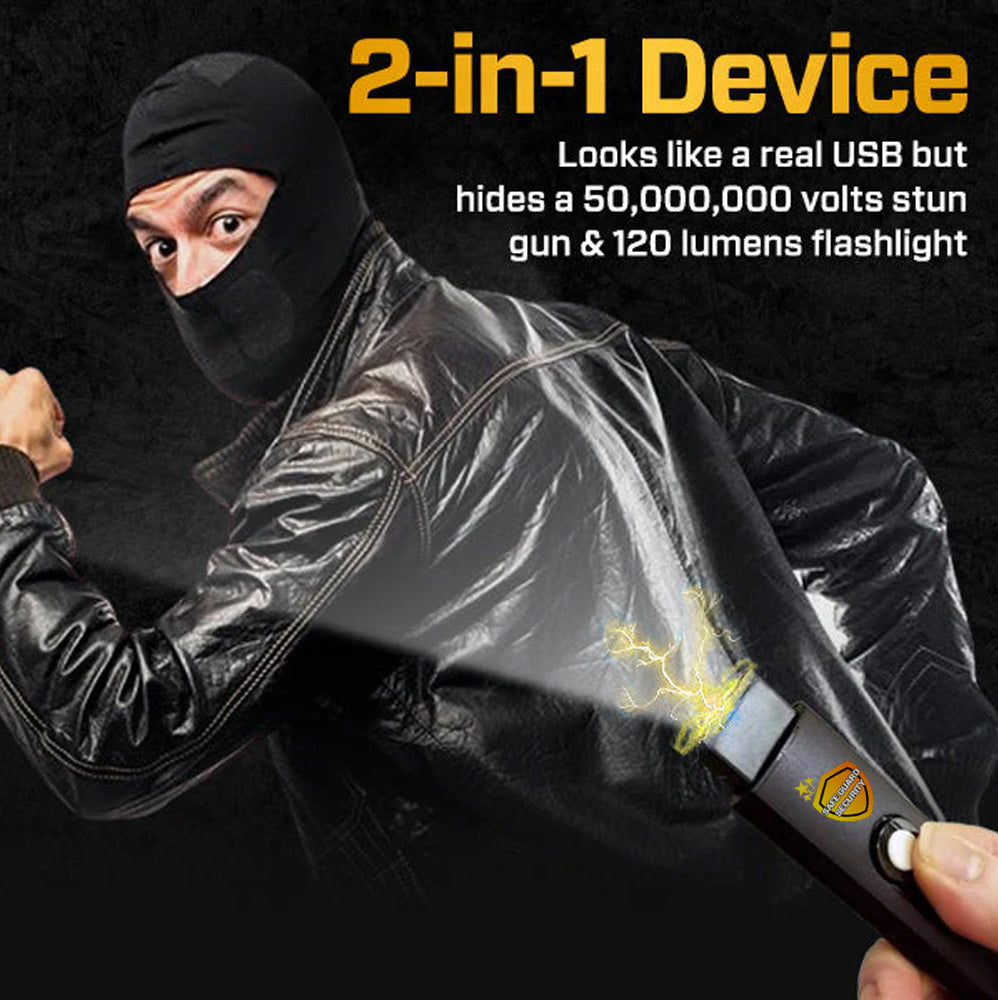 🚨2025 EXCLUSIVE SALE: 70% OFF ⏳ SUPTRUCK™ TinySafety 50M Volt Stun USB Keychain 🔒 with Flashlight ⚡ Your Ultimate Self-Defense Companion!