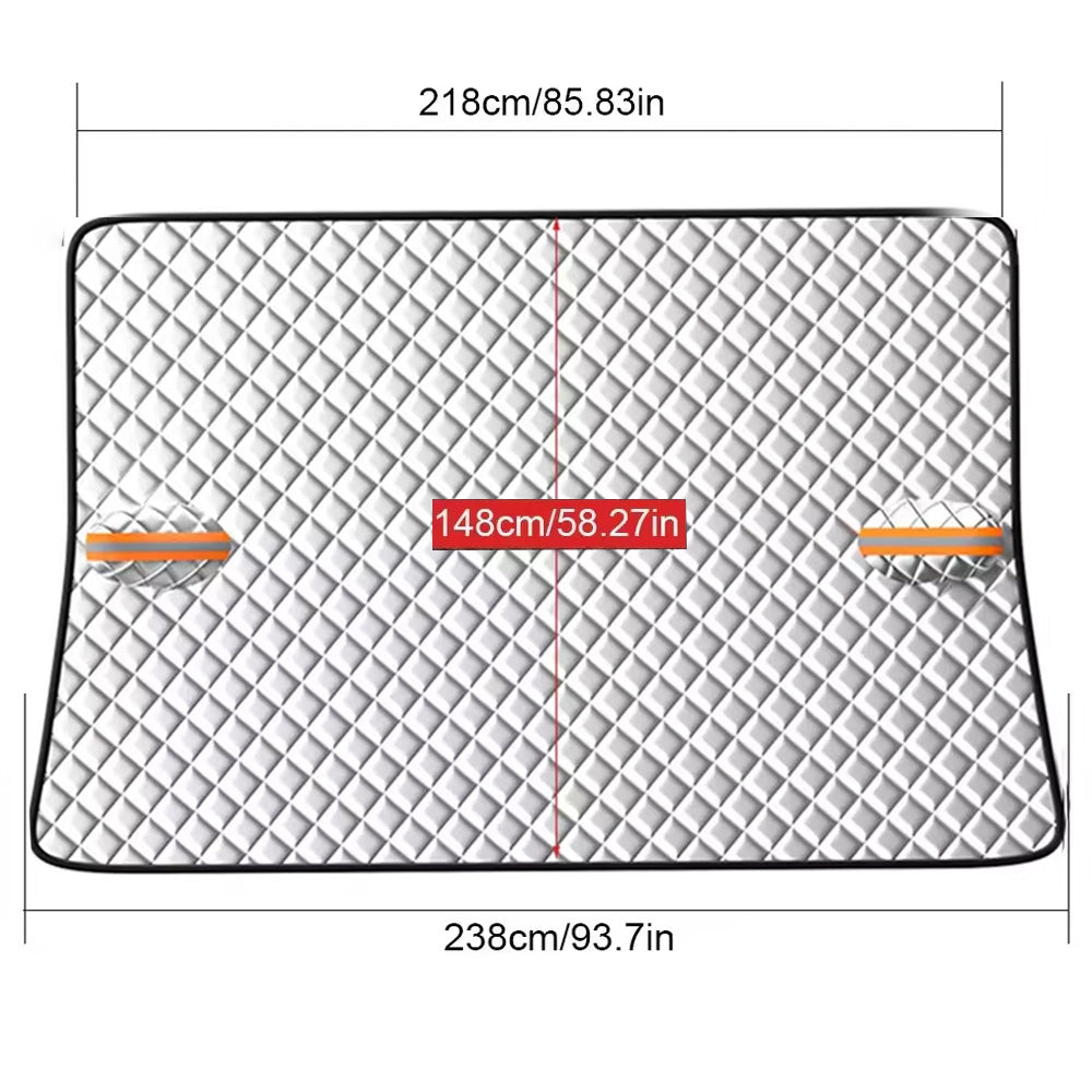 ️🎉 2025 Pre-Sale 70% ️🔥 SUPTRUCK™ Anti-snow Magnetic Windshield Cover