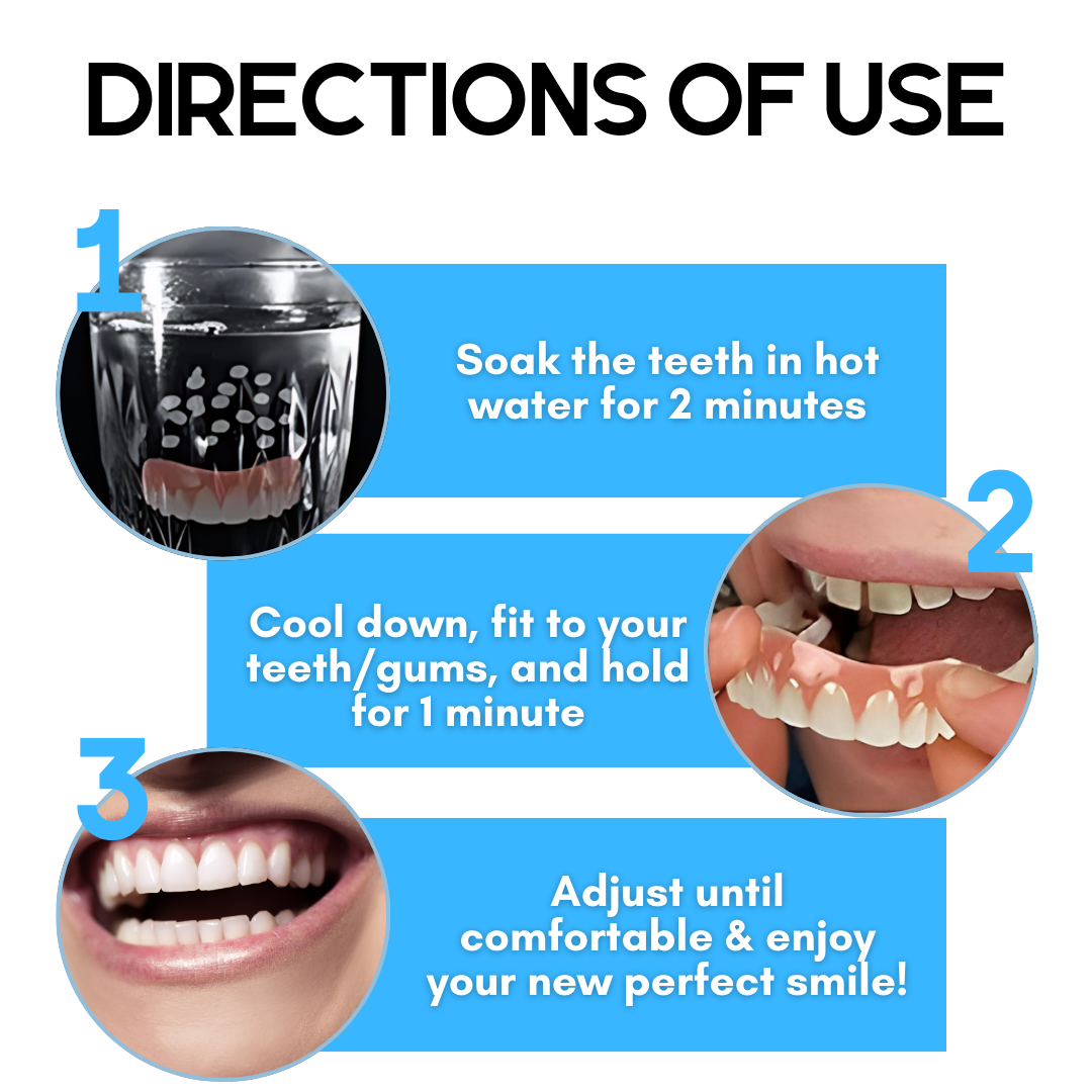 Suptruck⢠Silicone Reline Denture Set - Eat Freely, Smile Proudly š„ LAST DAY SALE 75% OFF š„