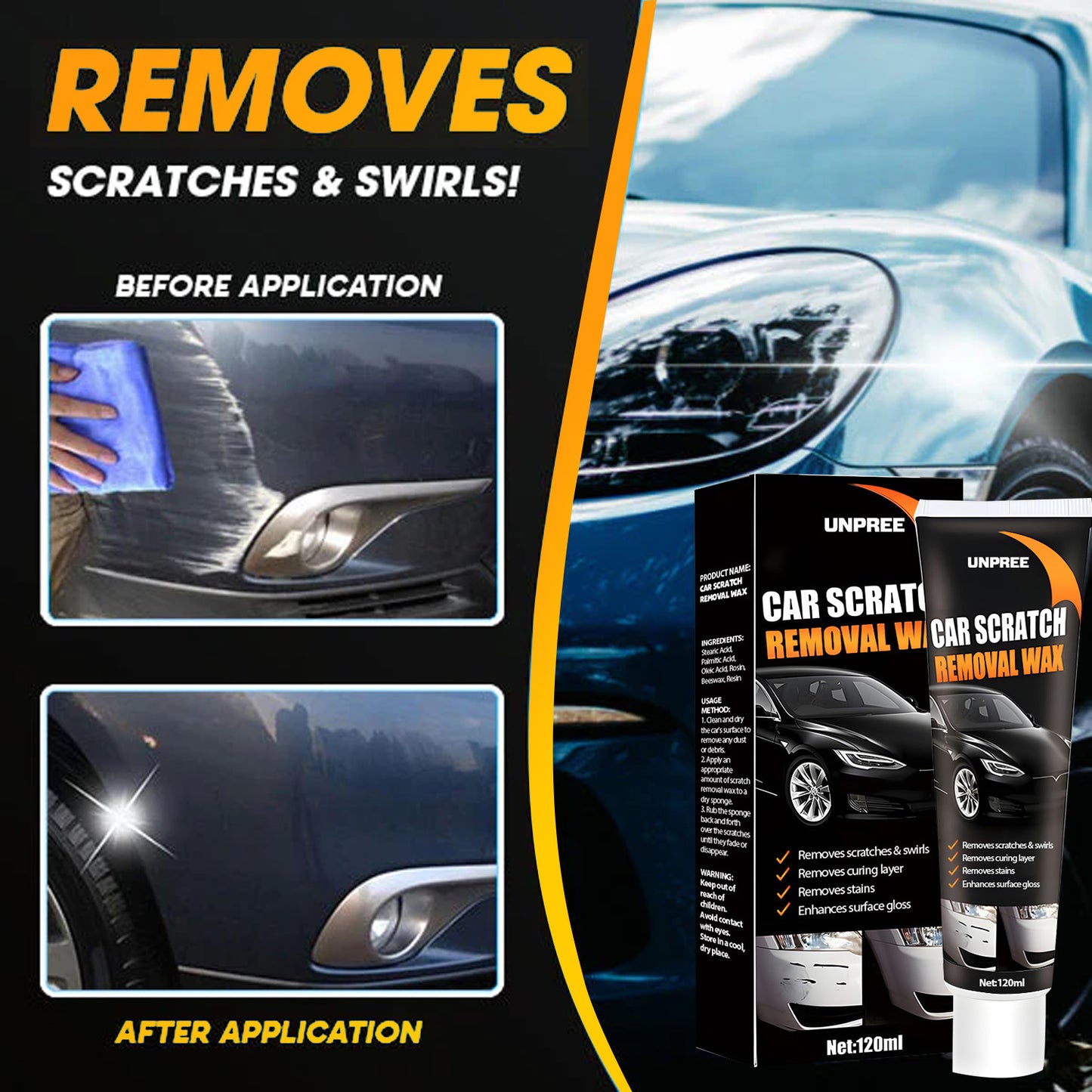 ๐ 2025 Pre-Sale 70% ๏ธ๐ Car Scratch Removal Wax