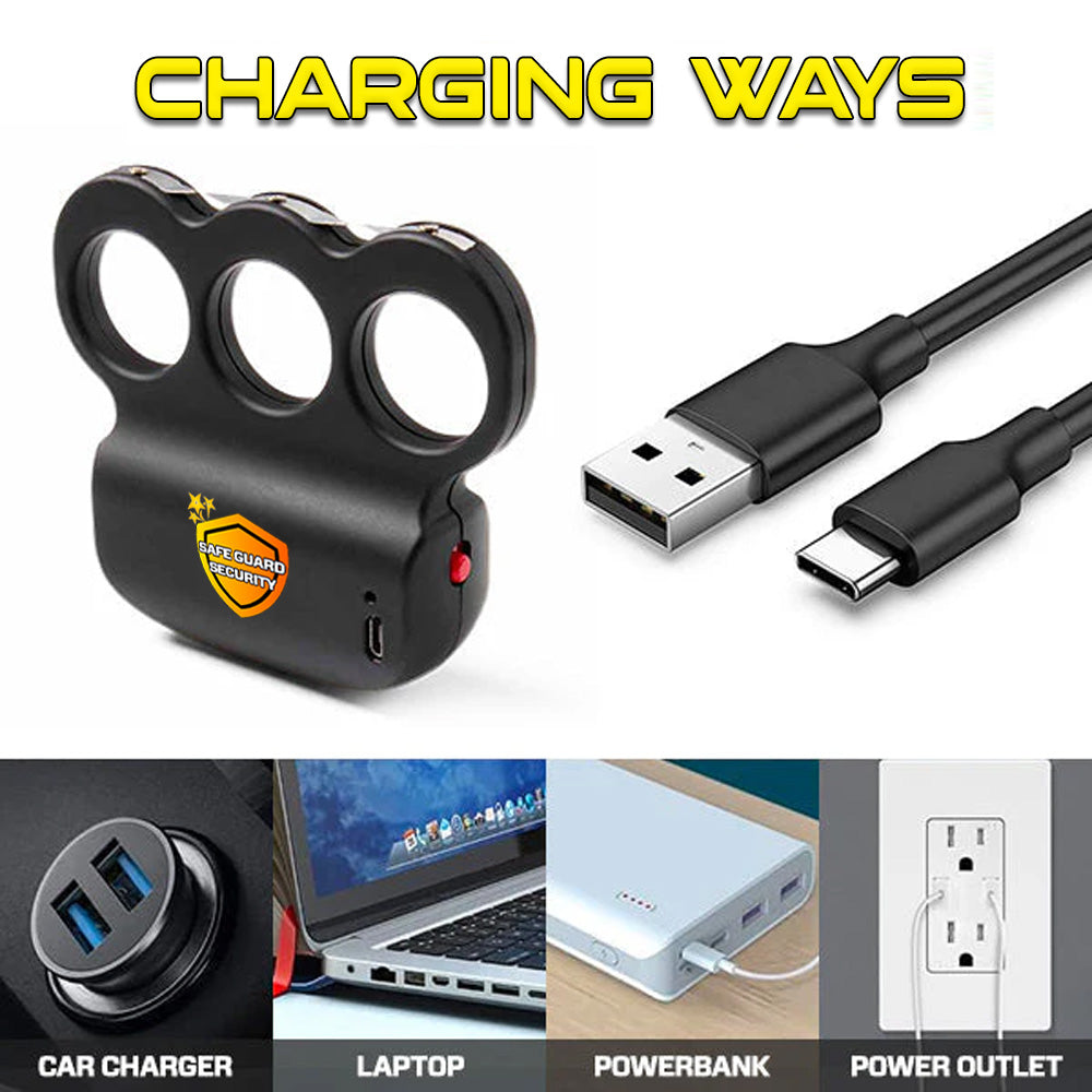 ️💥 2025 Upgrade Sale 70% OFF ️🔥 VOLTGRIP™ Extreme 50,000,000 Knuckle Stun Ring ⚡ Smart Defense - Stay Safe