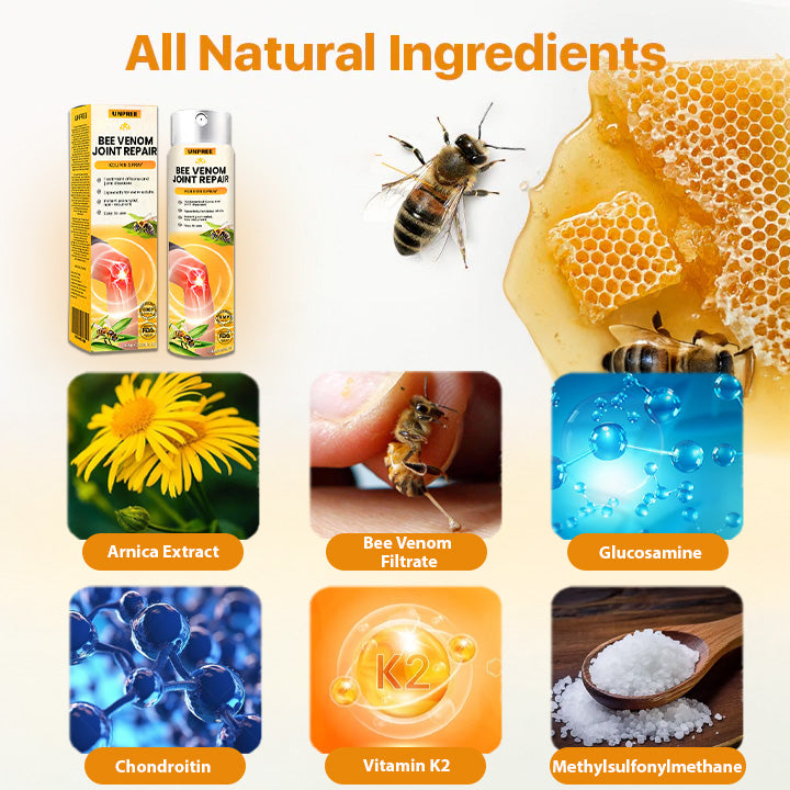šØ2025 EXCLUSIVE SALE: 70% OFFā³Unpree⢠Kolirin Bee Venom Joint Repair Spray
