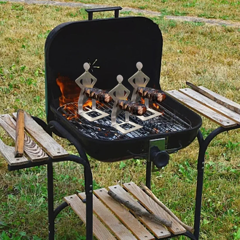 📣 Holiday Sale 49% OFF 🔥 GrillMan BBQ Stainless Steel Sausage Rack