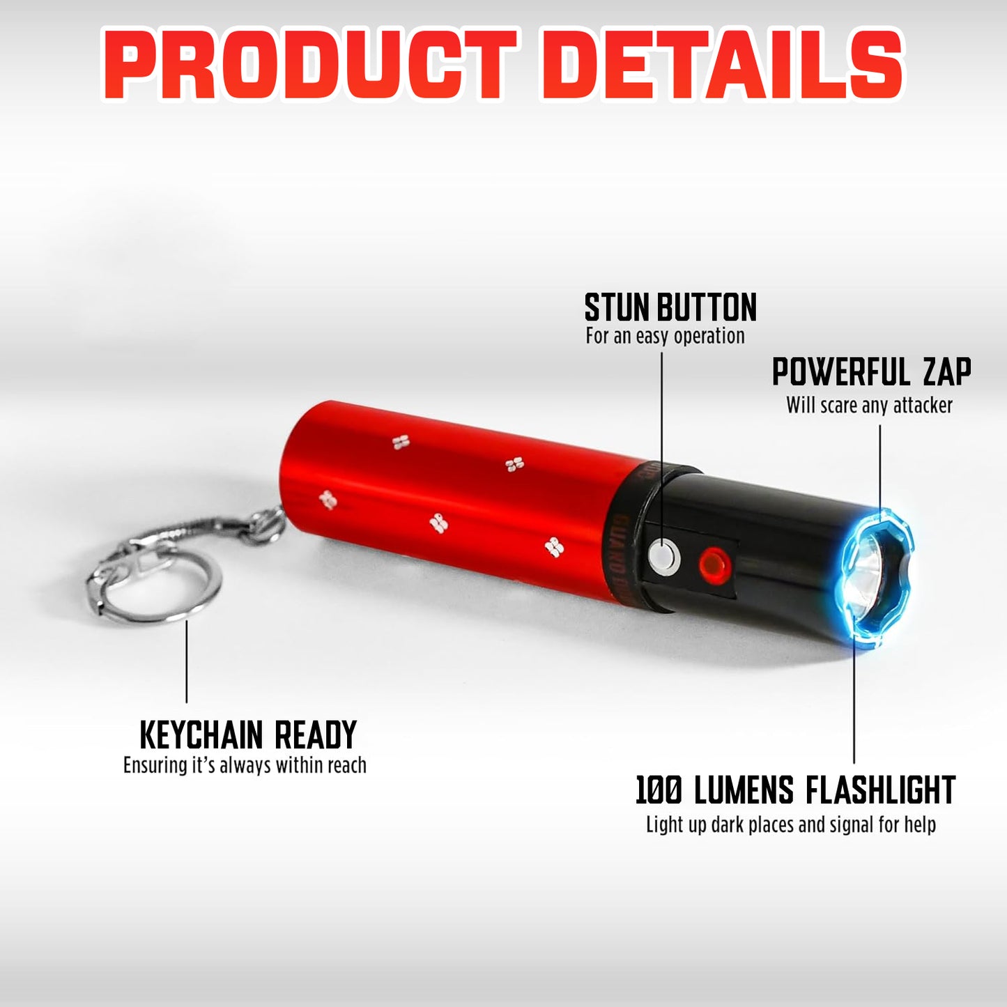 💥 2025 Flash Sale 75% OFF ️⚡ FEMGUARD Suptruck V88 Lipstick Stun Flashlight