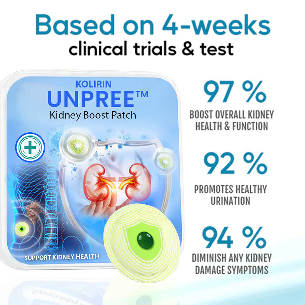 💥 2025 Limited 70% OFF ️⏳ UNPREE™ KOLIRIN Herbal Kidney Boost Patch 🌙 Improve Kidney And Sexual Health 100% In 2 Weeks