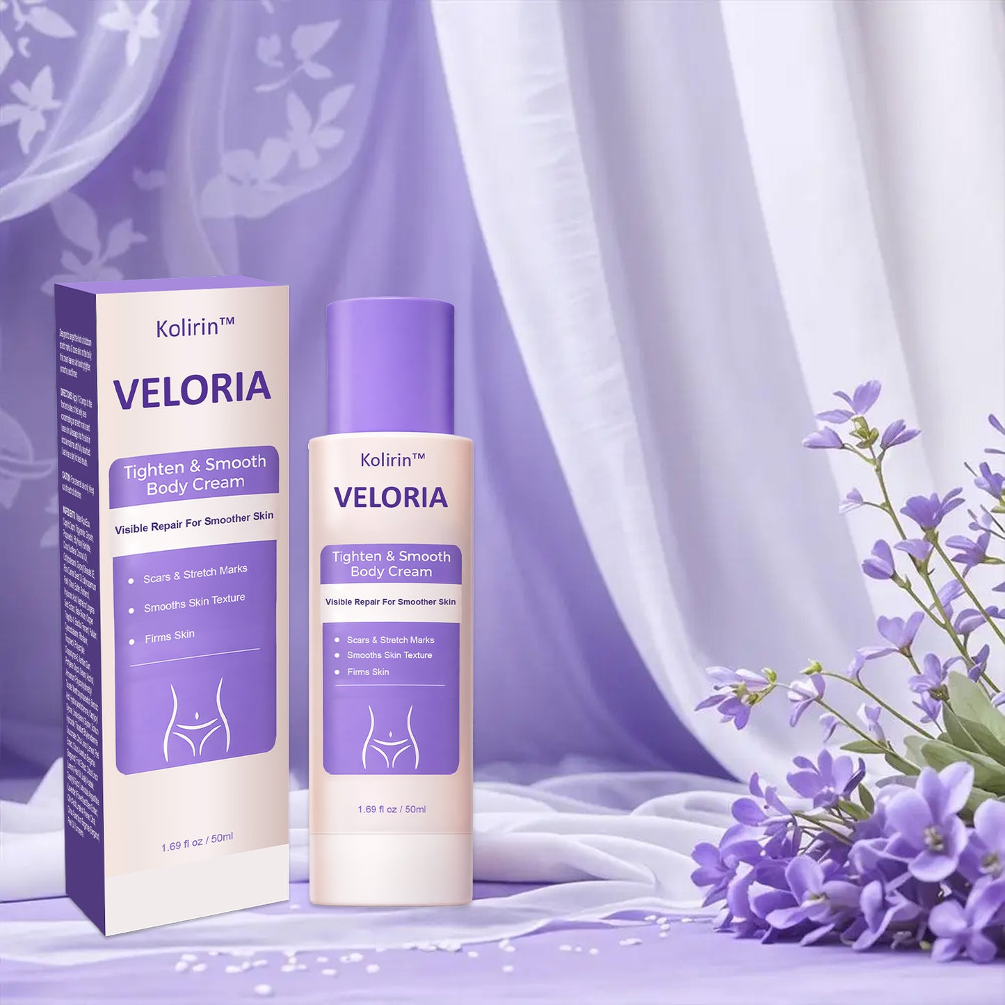 š„ 2026 Holiday Sale 70% OFF ⨠KOLIRIN⢠Veloria Tighten & Smooth Body Cream For All Scars