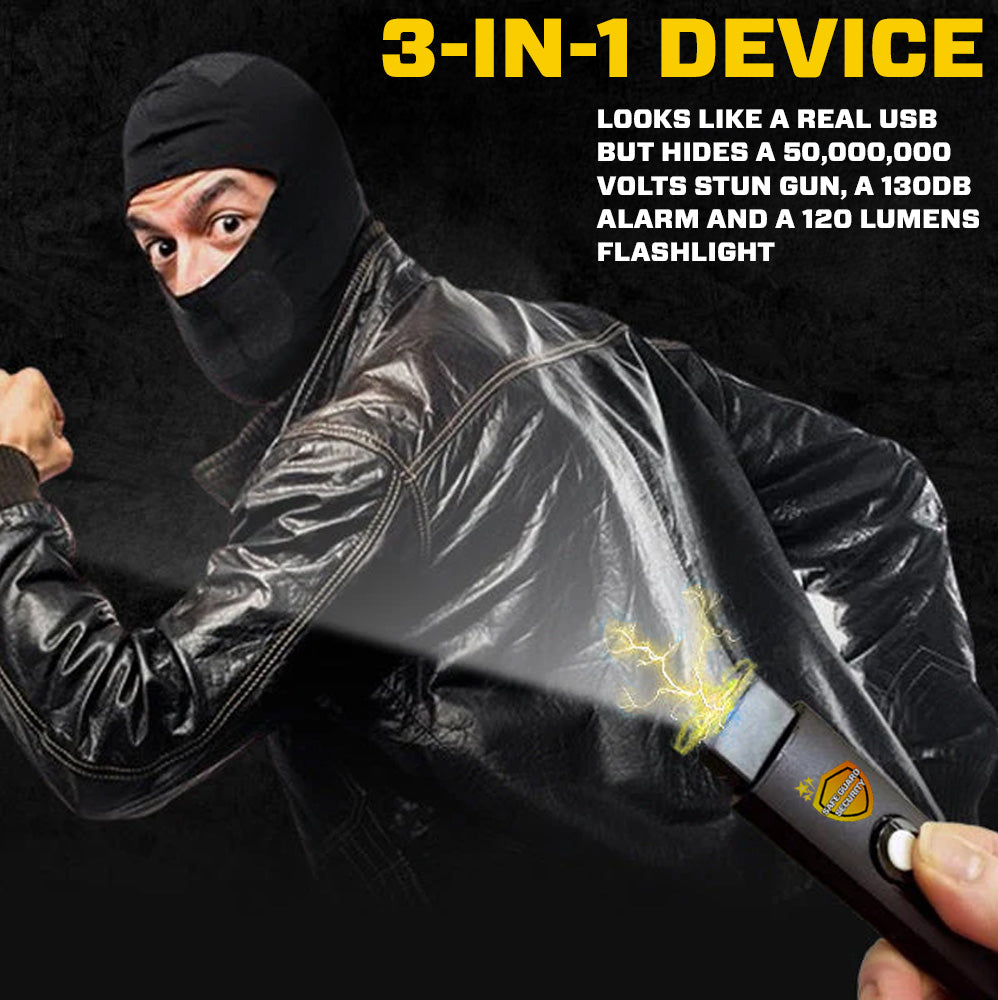 🚨2025 EXCLUSIVE SALE: 70% OFF⏳Suptruck™ SmartSafe 3-in-1 Stun Alert Keychain⚡50M Volt & 130dB Alarm Your Ultimate Self-Defense Companion!
