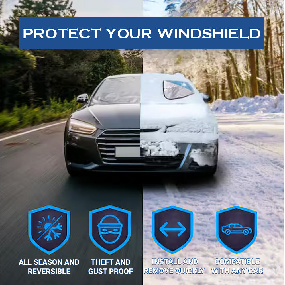 ️🎉 2025 Pre-Sale 70% ️🔥 SUPTRUCK™ Anti-snow Magnetic Windshield Cover