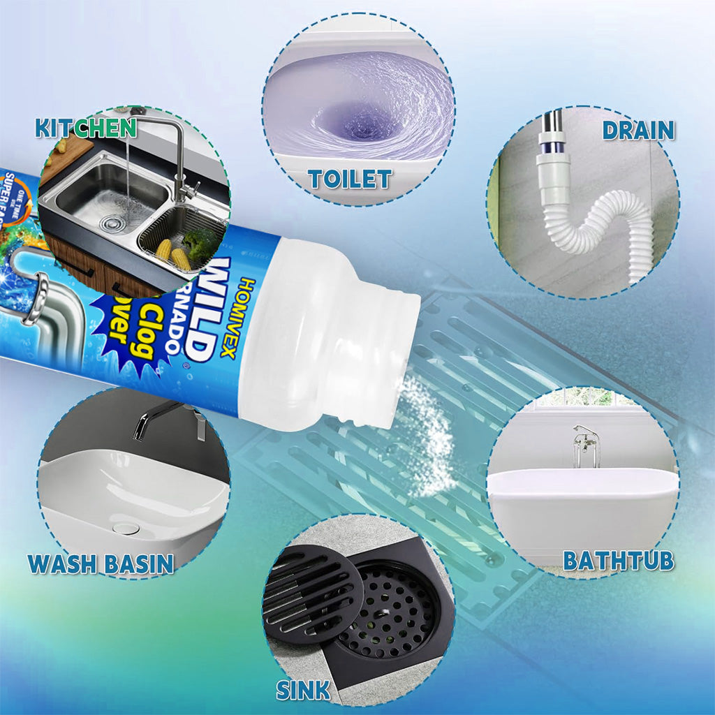 š„ Hot Sale 70% OFF š„ Homivex Wild Tornado Drain Clog Remover