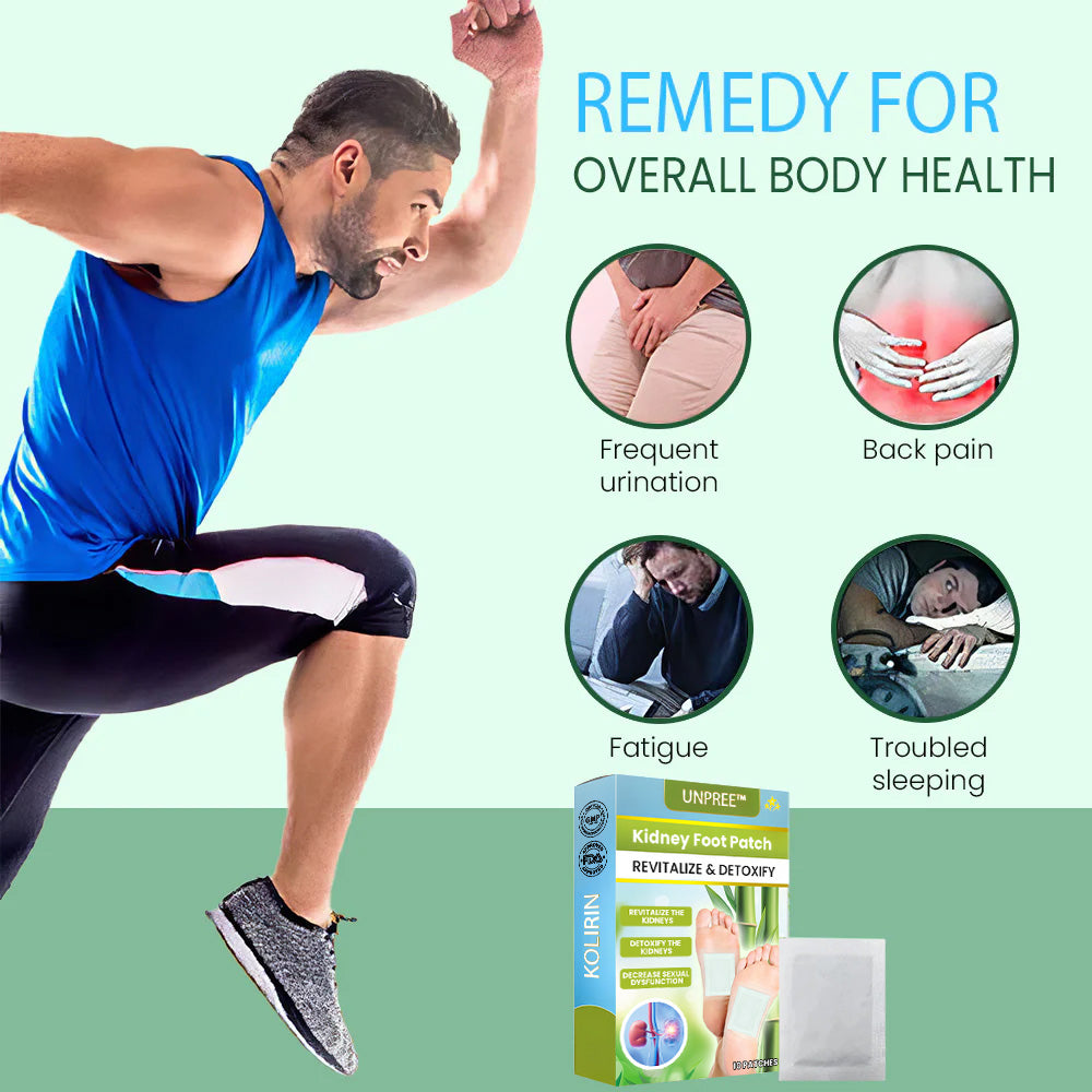 🎉 2025 Limited 70% ️OFF🔥 Unpree™ Herbal Kidney Foot Patch - Detox & Revitalize Naturally