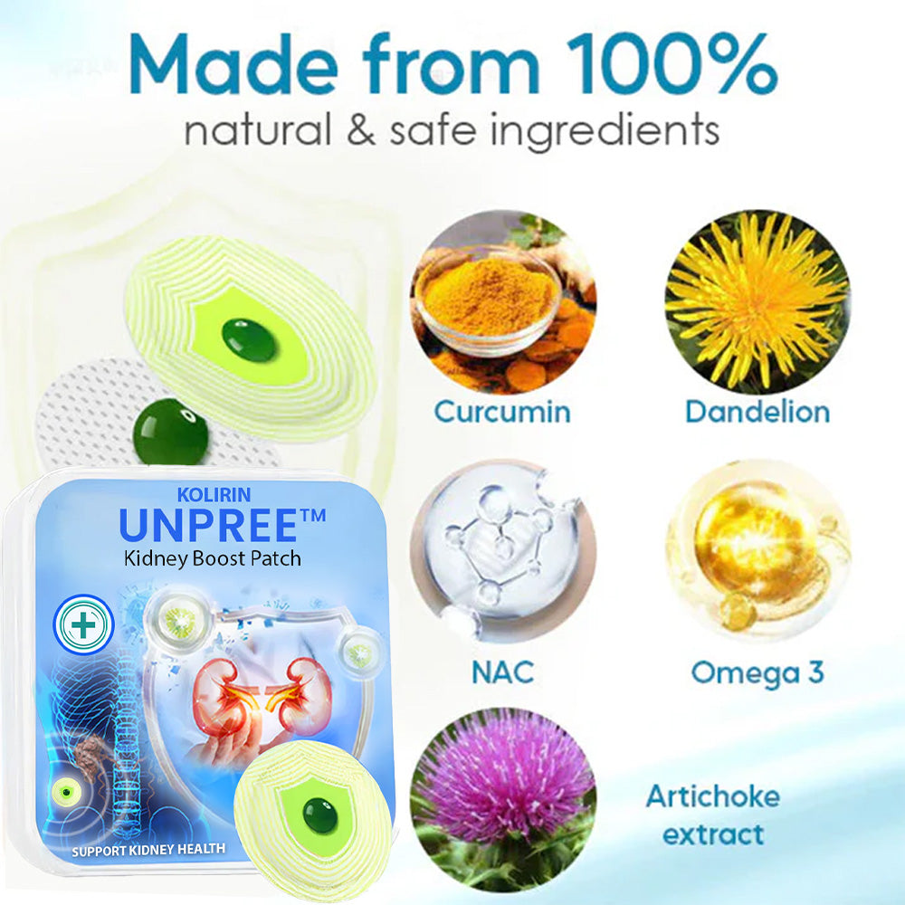 💥 2025 Limited 70% OFF ️⏳ UNPREE™ KOLIRIN Herbal Kidney Boost Patch 🌙 Improve Kidney And Sexual Health 100% In 2 Weeks