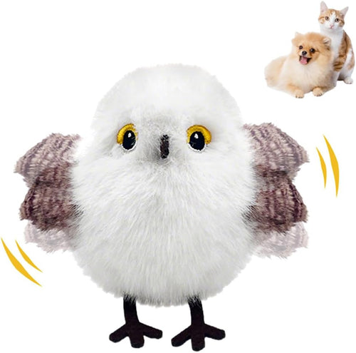 2025 Upgrade Interactive Flapping & Chirping Bird Cat Toy
