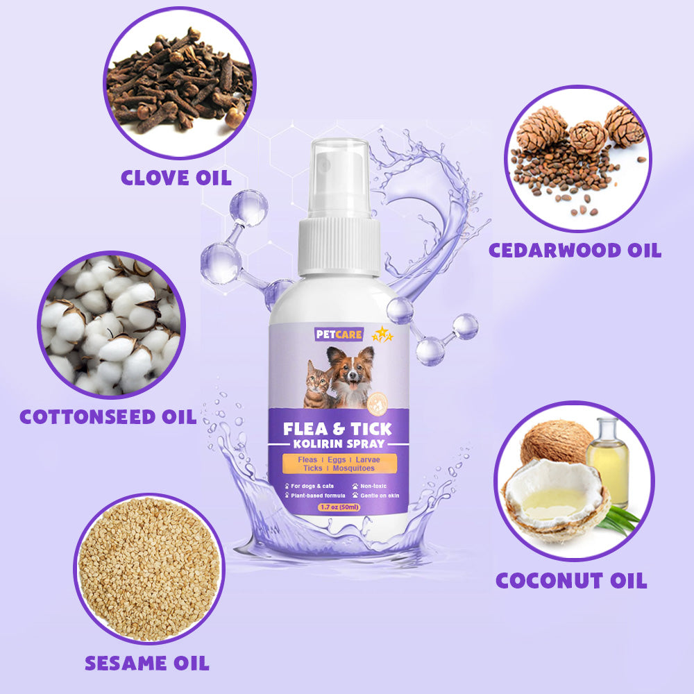 PetCare™ Flea & Tick Kolirin Spray 🔥 70% Limited Discounts
