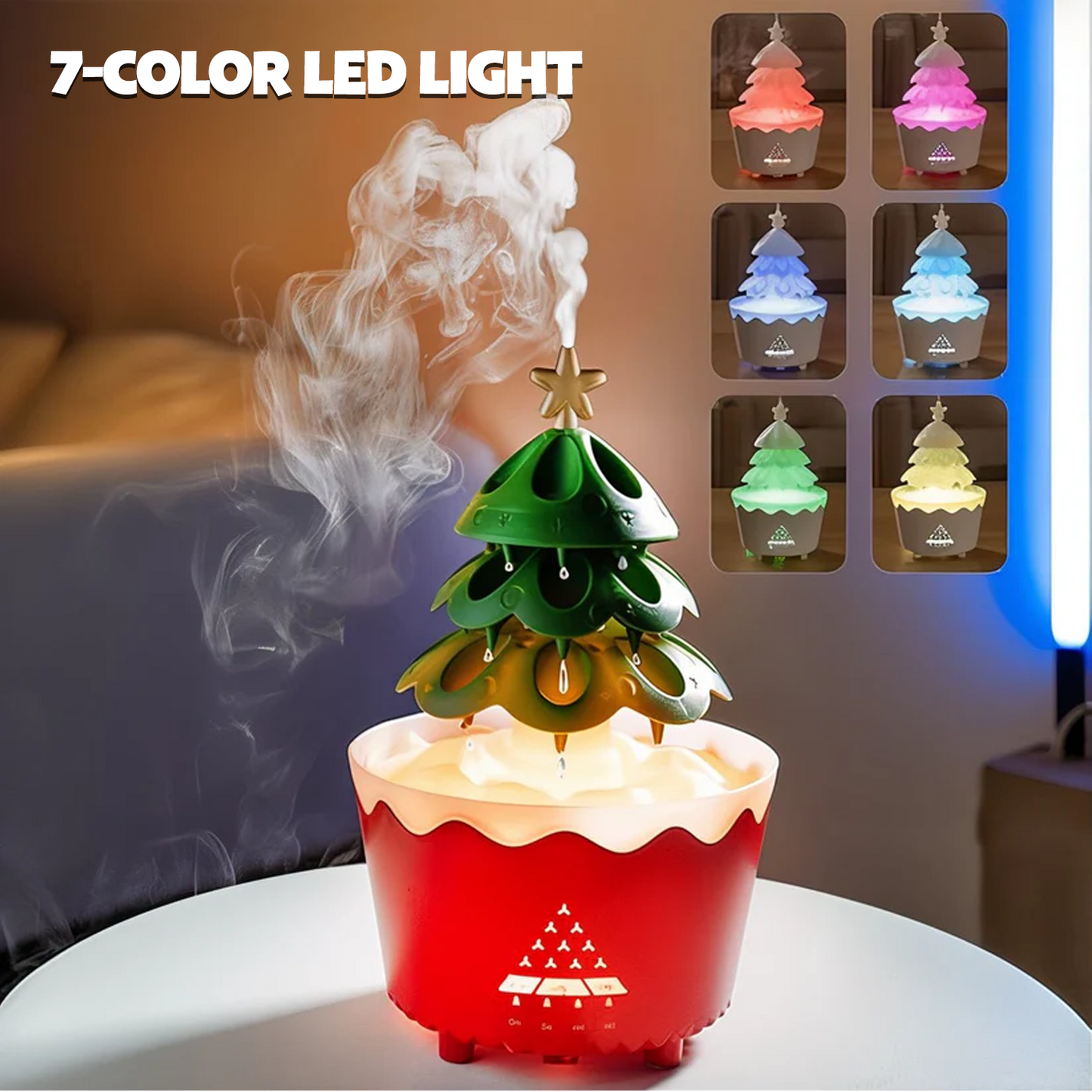 ⛄ Early Christmas Sale 70% OFF 🎄 Christmas Tree Aromatherapy Diffuser