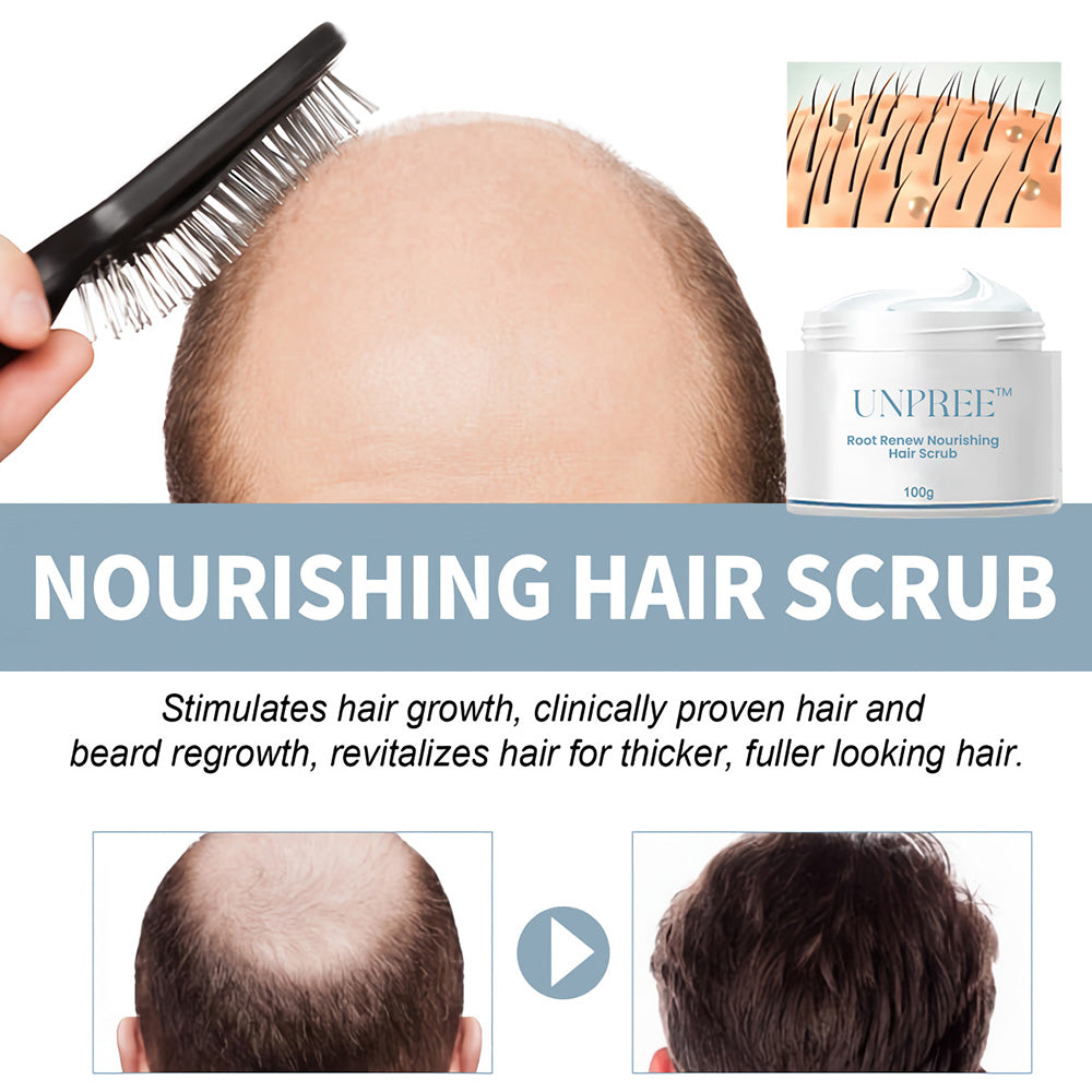 Unpree™ Root Renew Nourishing Hair Scrub 🔥Limited Time Discount 🔥