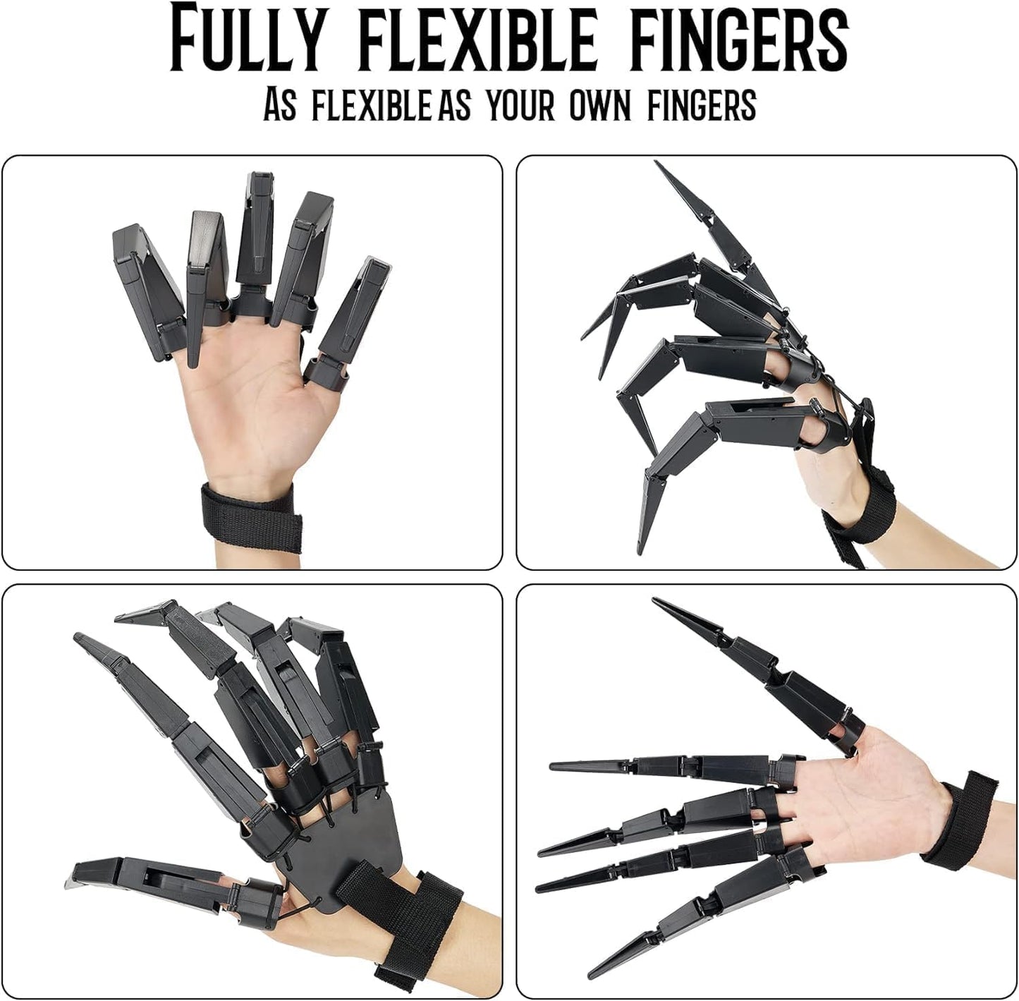 π Halloween Kickoff 70% OFF π» Halloween Articulated Fingers Fits All Finger Sizes ποΈ