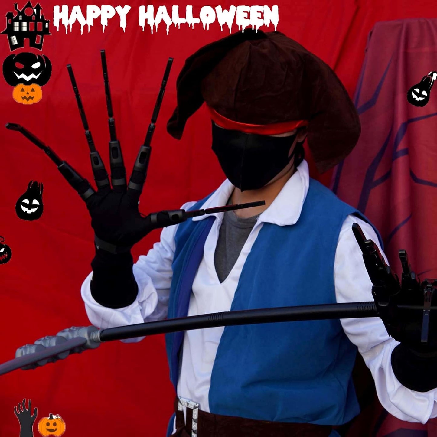 π Halloween Kickoff 70% OFF π» Halloween Articulated Fingers Fits All Finger Sizes ποΈ