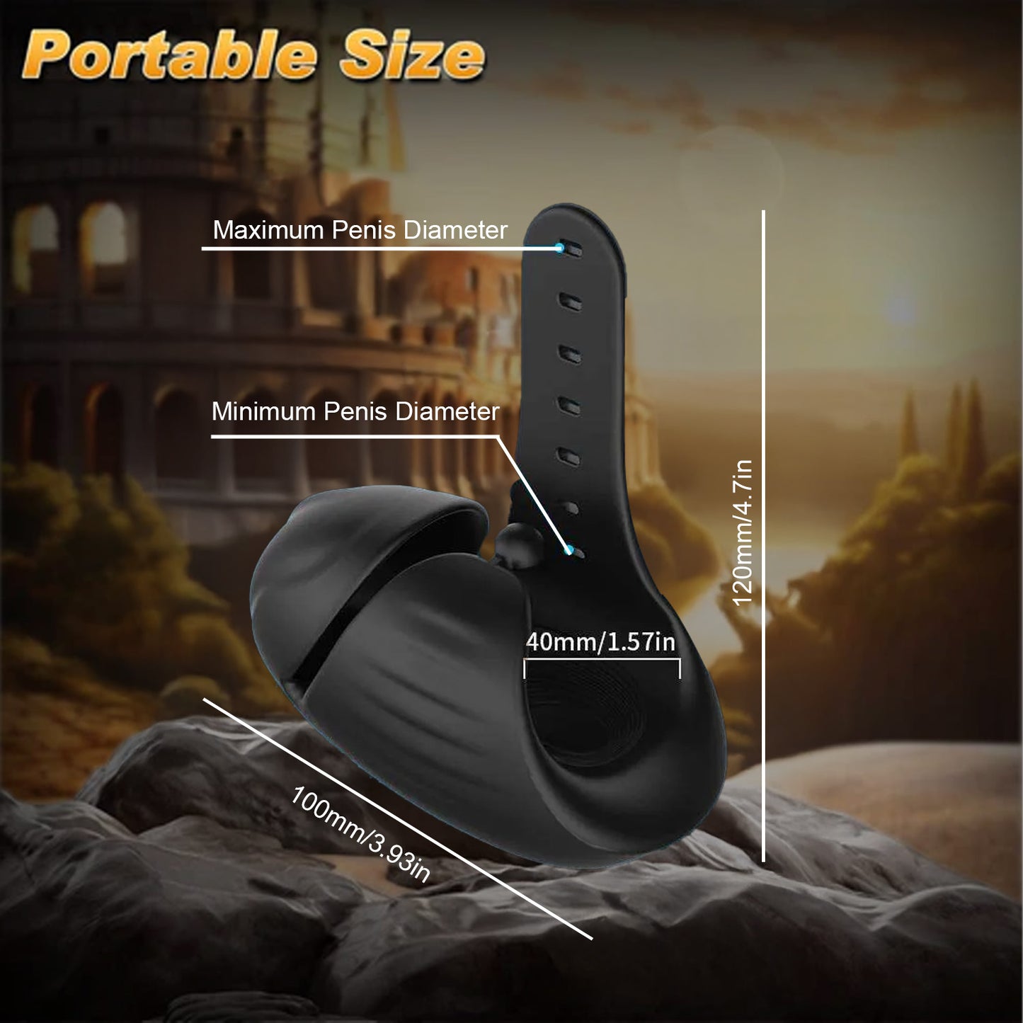 SUPTRUCK Staminex 3in1 Shockwave Performance Device (Plus Size)