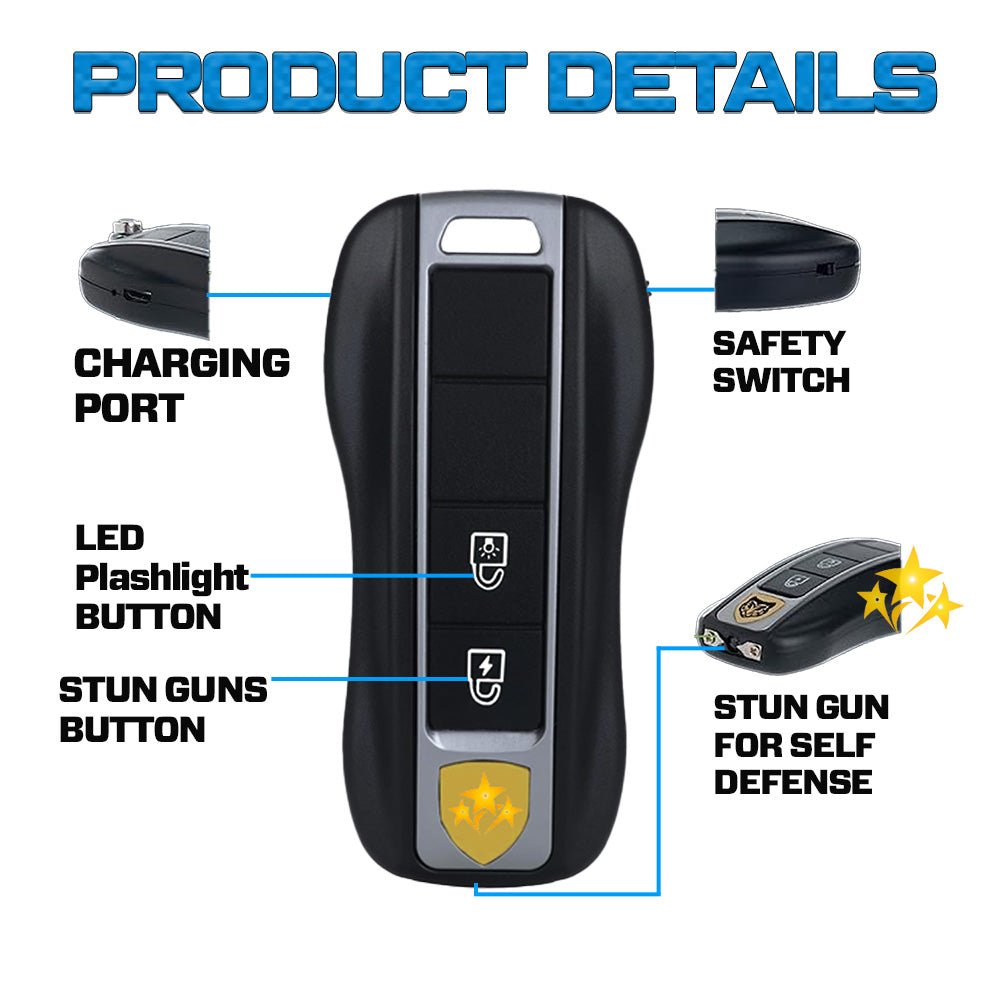 š”ļø 2025 Upgraded 75% OFF ā”ļø ELECTRA X77 2-in-1 Stun Flashlight Car Key