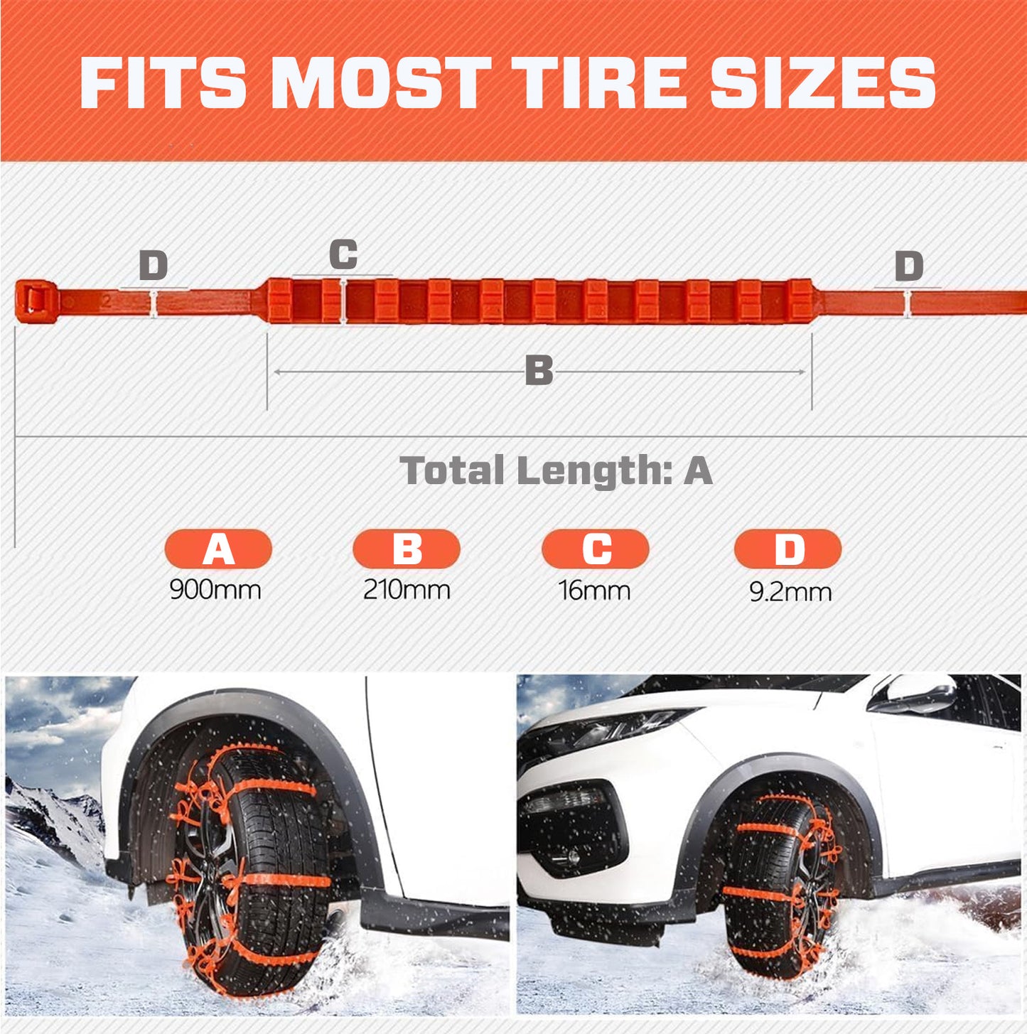 🎉 2025 Pre-Sale 70% ️🔥 SUPTRUCK™ Anti-Snow Tire Chains