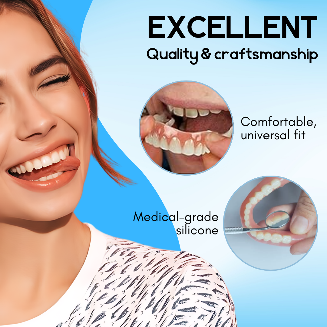 Suptruck⢠Silicone Reline Denture Set - Eat Freely, Smile Proudly š„ LAST DAY SALE 75% OFF š„