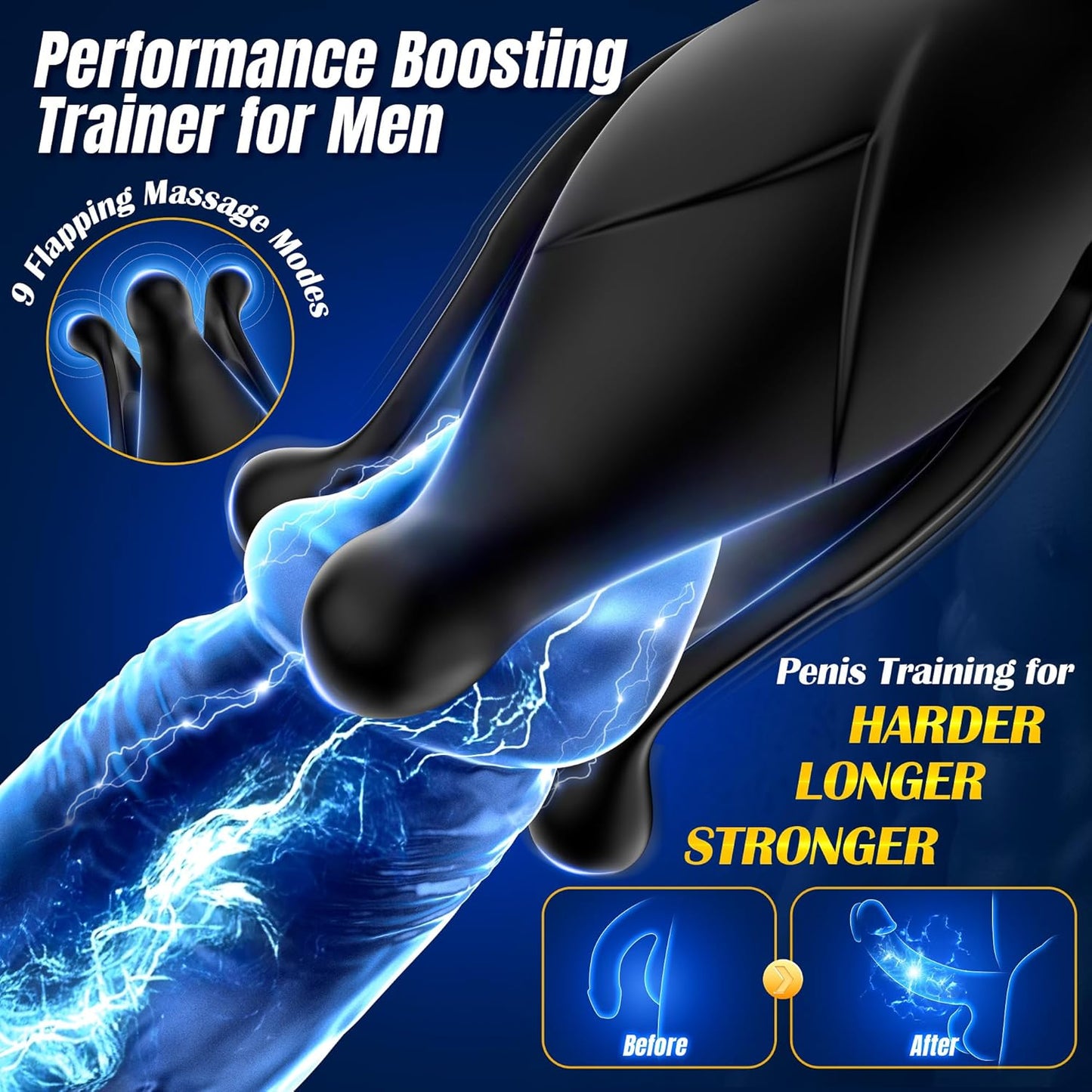💥 2025 Limited 70% ️OFF 🍆 BLOOMEX 360° Thrusting & Flapping Suptruck Vibrator