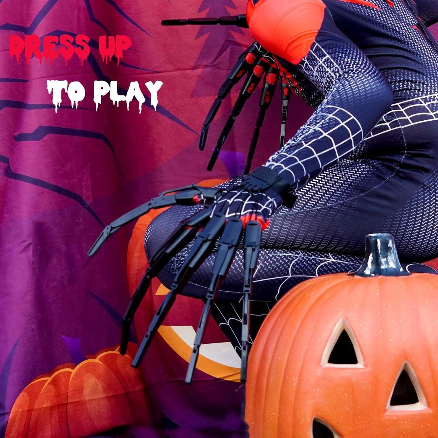 π Halloween Kickoff 70% OFF π» Halloween Articulated Fingers Fits All Finger Sizes ποΈ