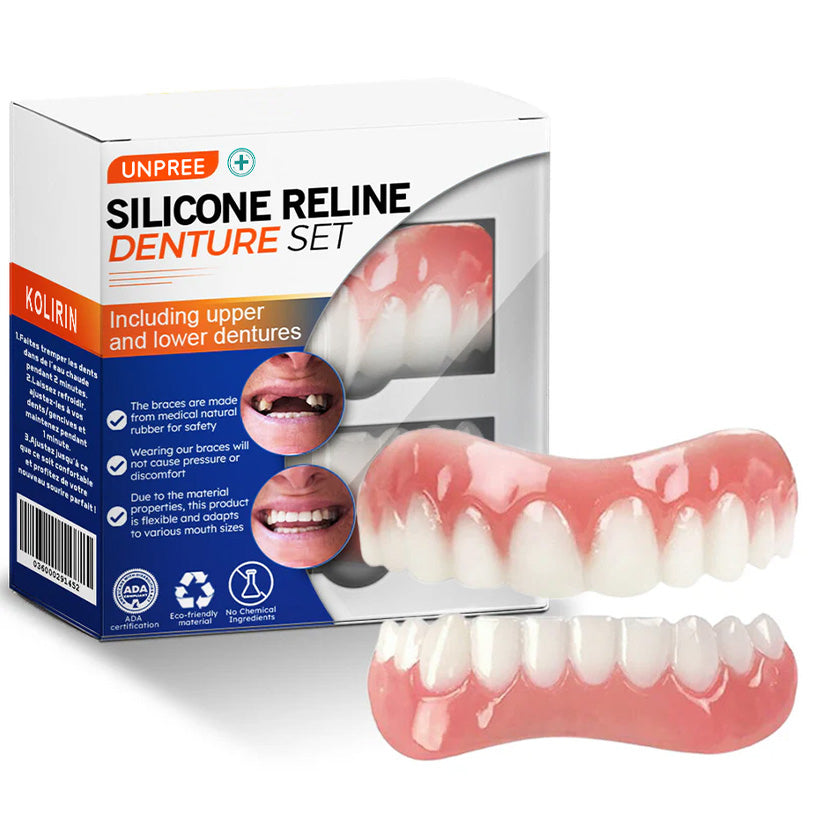 š„ 2025 Limited 70% OFF ļøā³ UNPREE⢠Kolirin Silicone Reline Denture Set