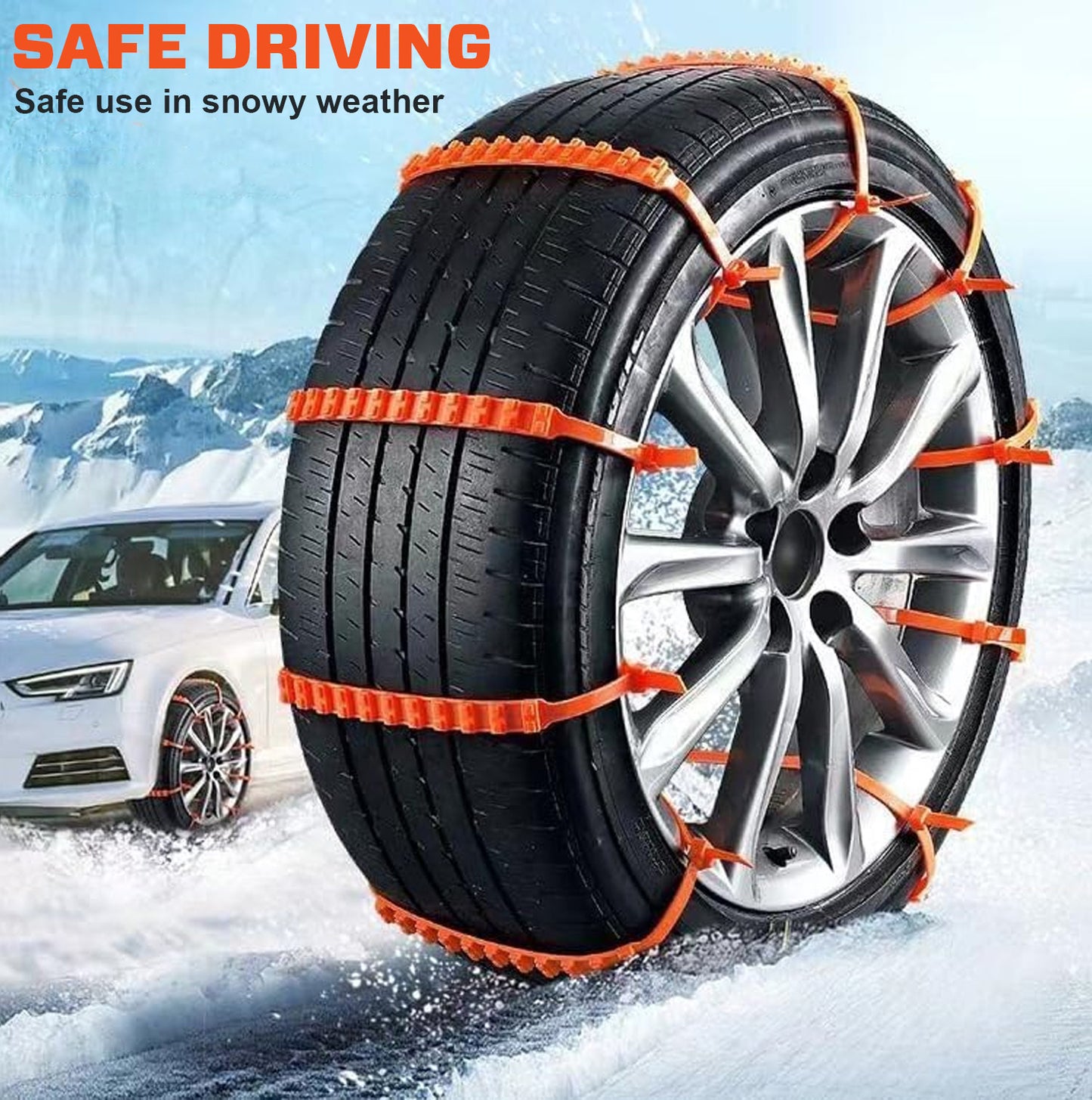 🎉 2025 Pre-Sale 70% ️🔥 SUPTRUCK™ Anti-Snow Tire Chains