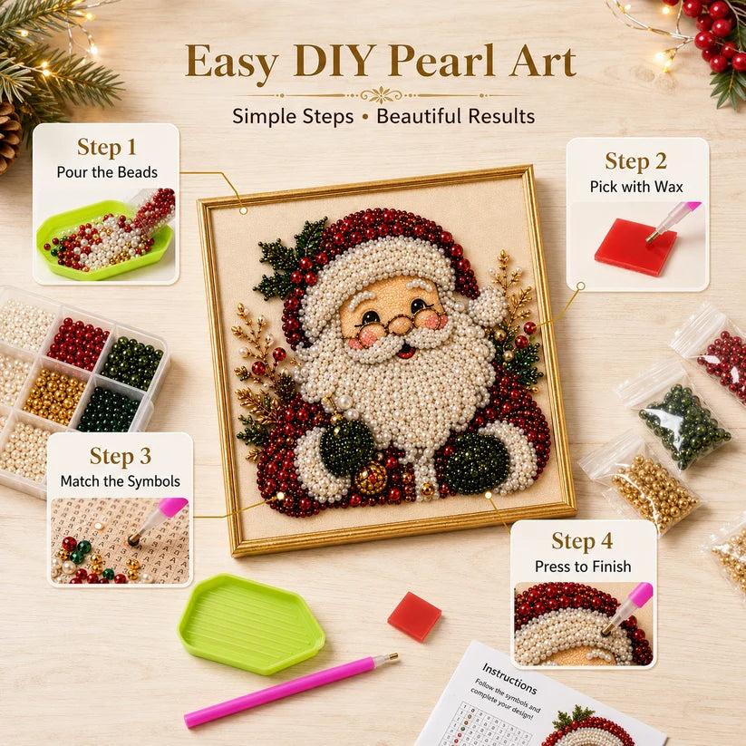 🔥 LIMITED TIME 49% OFF 🌊 Ocean Dreams DIY Pearl Art Kit ✨