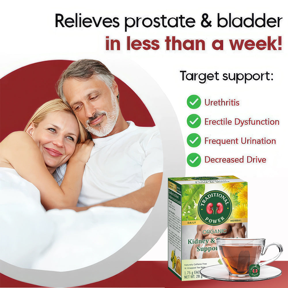 TRADITIONAL POWER⢠Organic Kidney & Prostate Support Tea