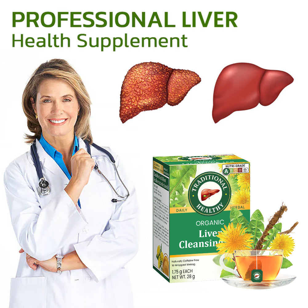 TRADITIONAL HEALTHY Organic Liver Cleansing Tea