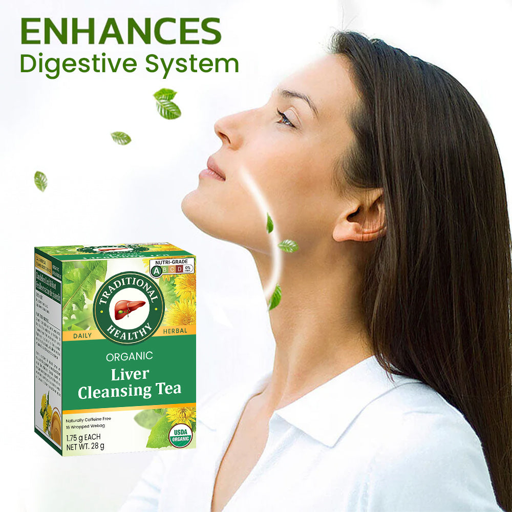 TRADITIONAL HEALTHY Organic Liver Cleansing Tea
