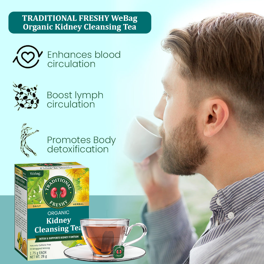 TRADITIONAL FRESHY Herbal Kidney Detox Tea đ„ LAST DAY SALE 70% OFF đ„