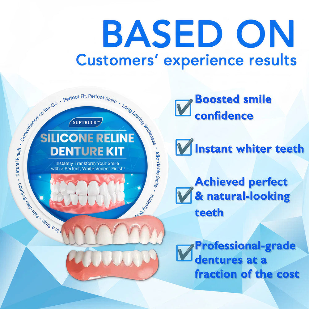 Suptruck™ Silicone Reline Denture Kit 🔥 LAST DAY SALE 75% OFF 🔥
