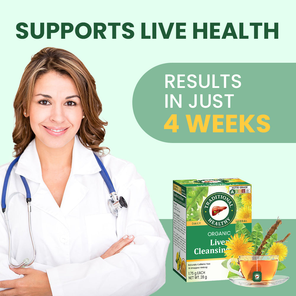 TRADITIONAL HEALTHY Organic Liver Cleansing Tea