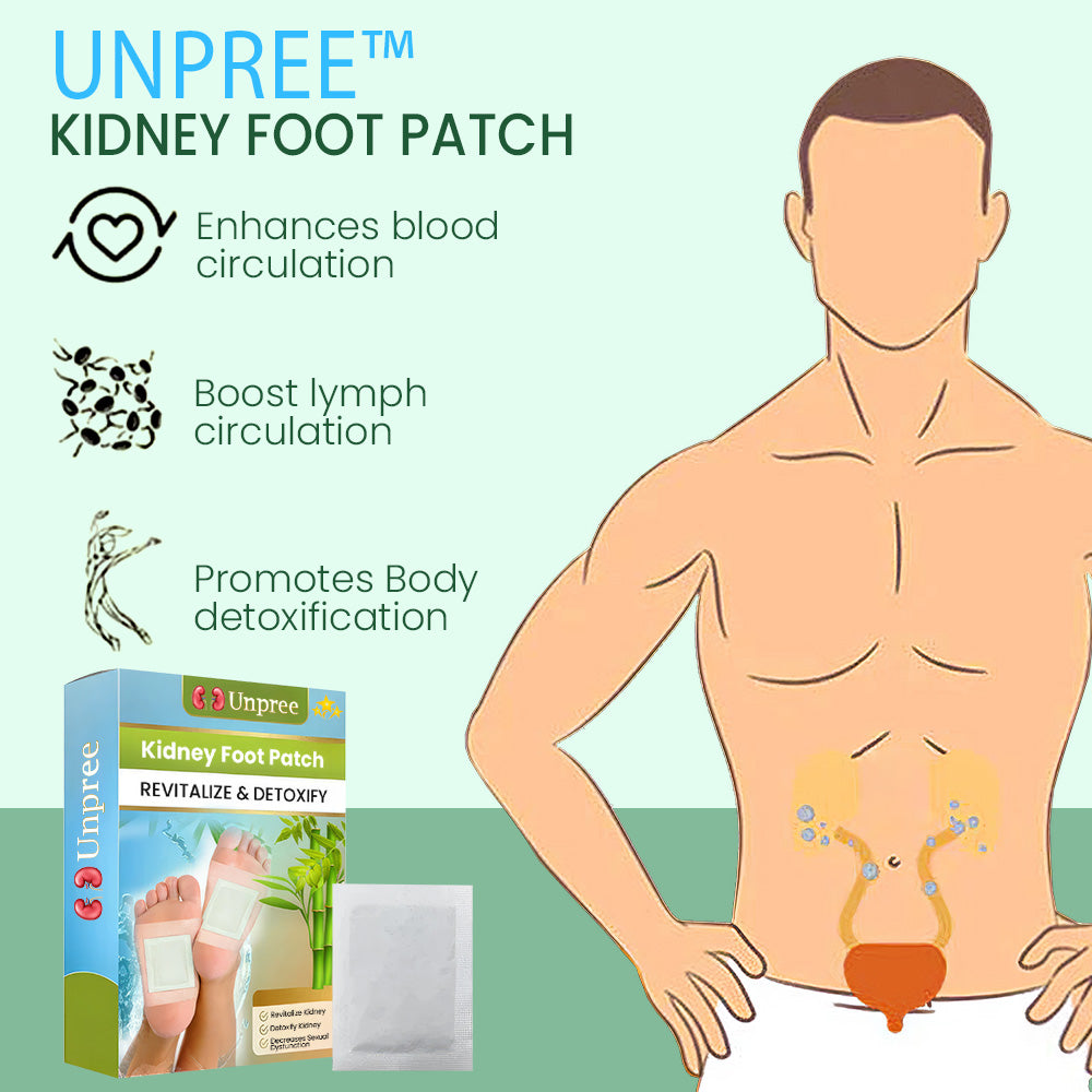 🎉 2025 Pre-Sale 70% ️🔥 Unpree™ Herbal Kidney Foot Patch - Detox & Revitalize Naturally