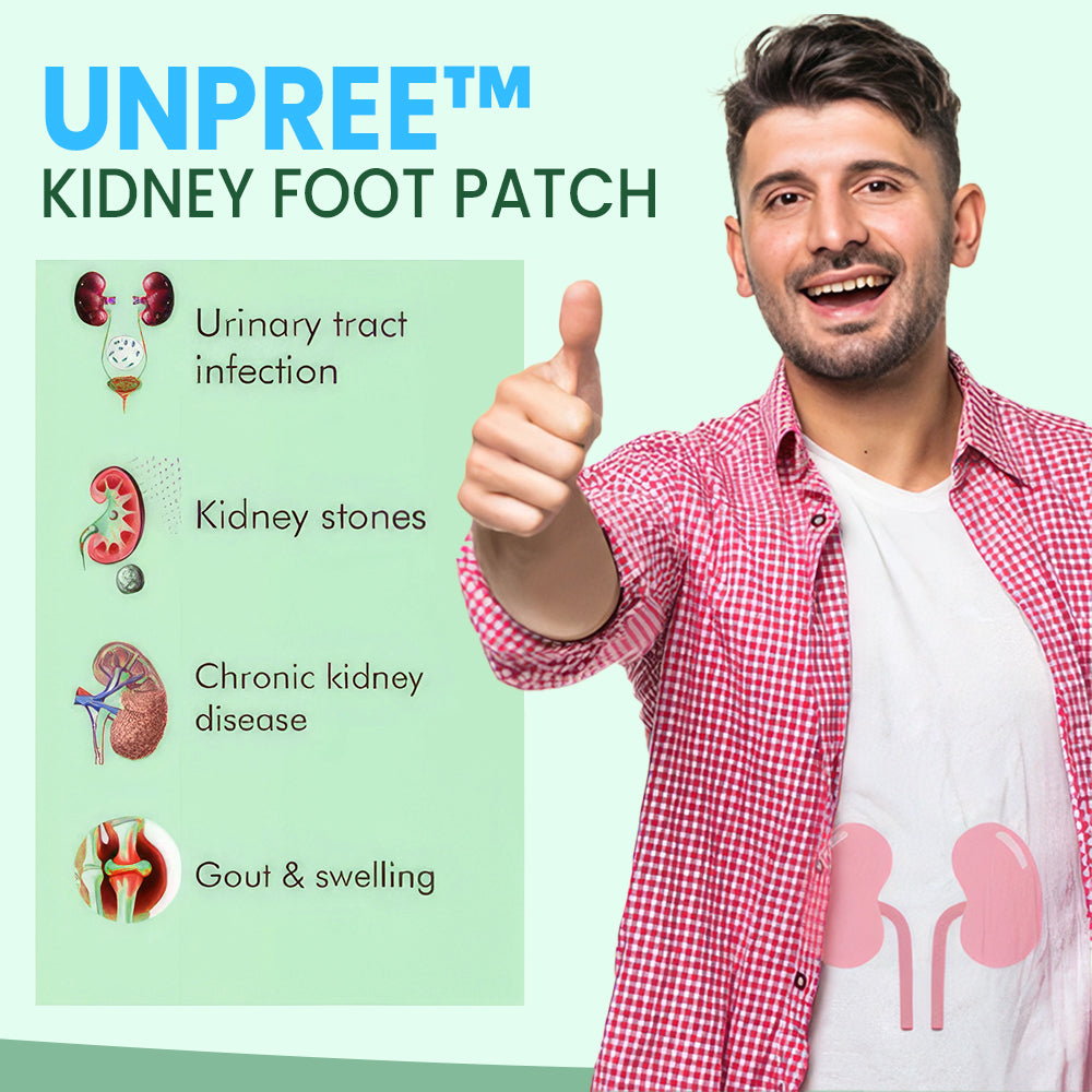 🎉 2025 Limited 70% ️OFF🔥 Unpree™ Herbal Kidney Foot Patch - Detox & Revitalize Naturally