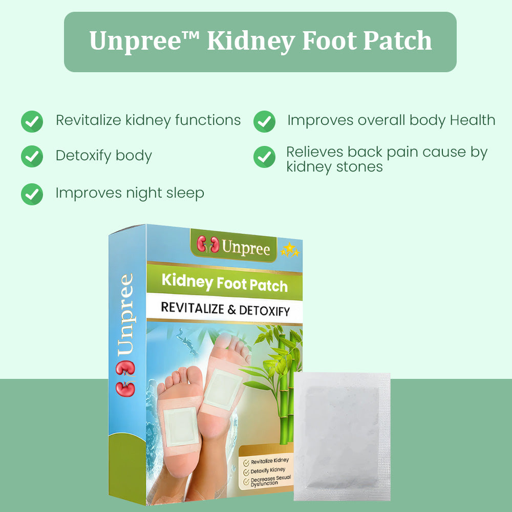 🎉 2025 Pre-Sale 70% ️🔥 Unpree™ Herbal Kidney Foot Patch - Detox & Revitalize Naturally