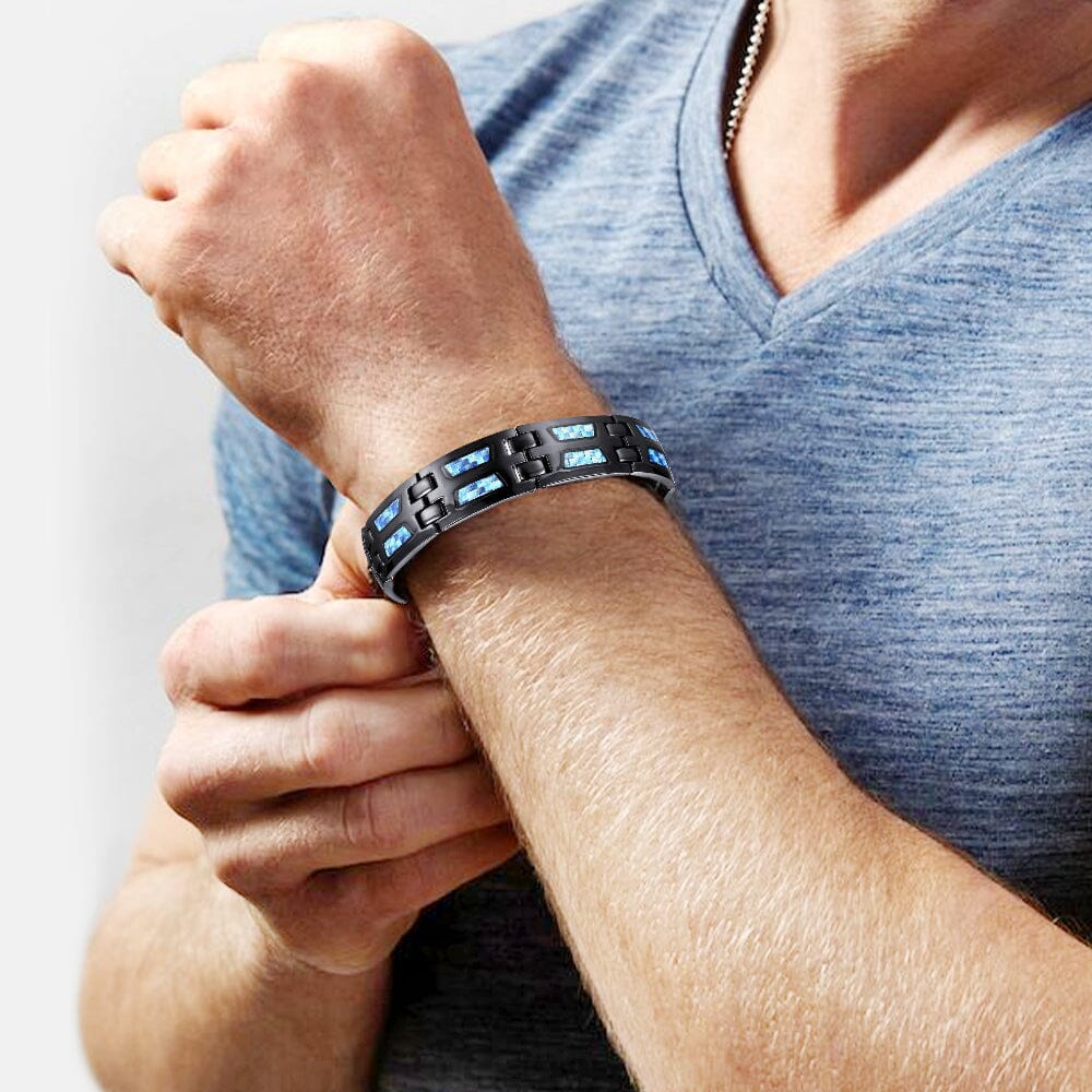 Suptruck™ Blue Carbon TitanBracelet