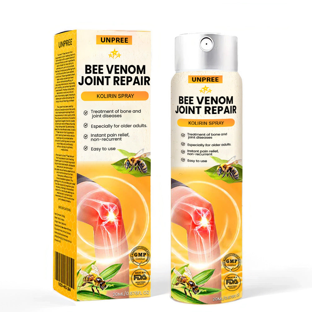 šØ2025 EXCLUSIVE SALE: 70% OFFā³Unpree⢠Kolirin Bee Venom Joint Repair Spray