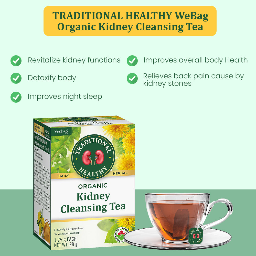 WeBag⢠Organic Kidney Cleansing Tea đĽ 70% Limited Discounts