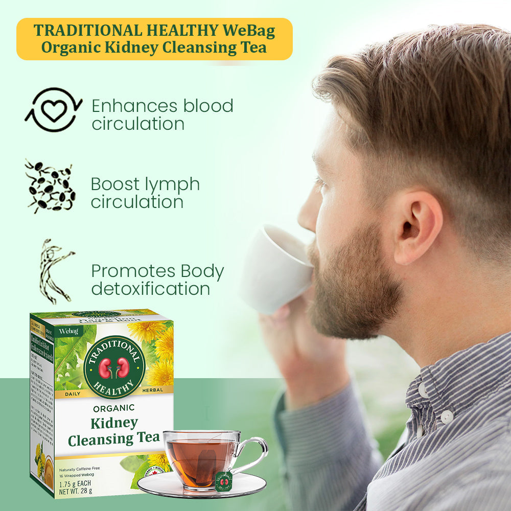 WeBag⢠Organic Kidney Cleansing Tea đĽ 70% Limited Discounts
