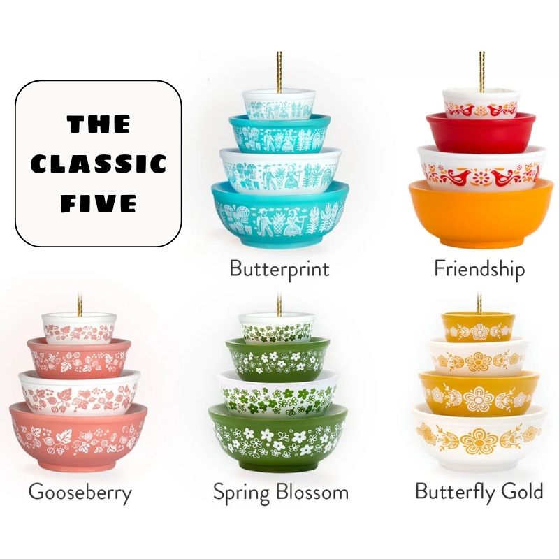 π Christmas Kickoff 70% OFF β¨ Pyrex Bowl Stack Ornament β Vintage Christmas Decor