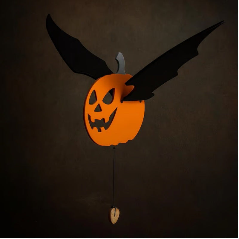 👻 Halloween Sale 49% OFF 🎃 Handcrafted Wooden Pumpkin Ghost Ornament
