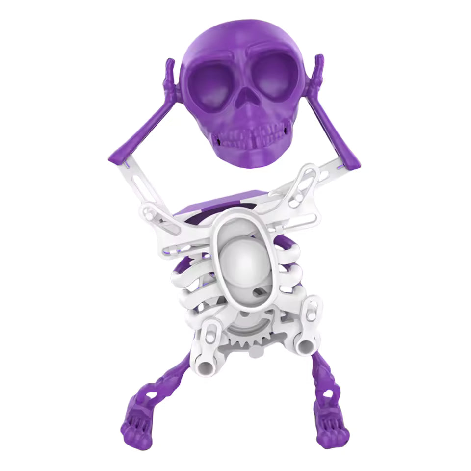 🔥 Halloween Sale 49% OFF 💀 Dancing Swinging 3D Skull Toy – The Funny Skeleton That Rocks!