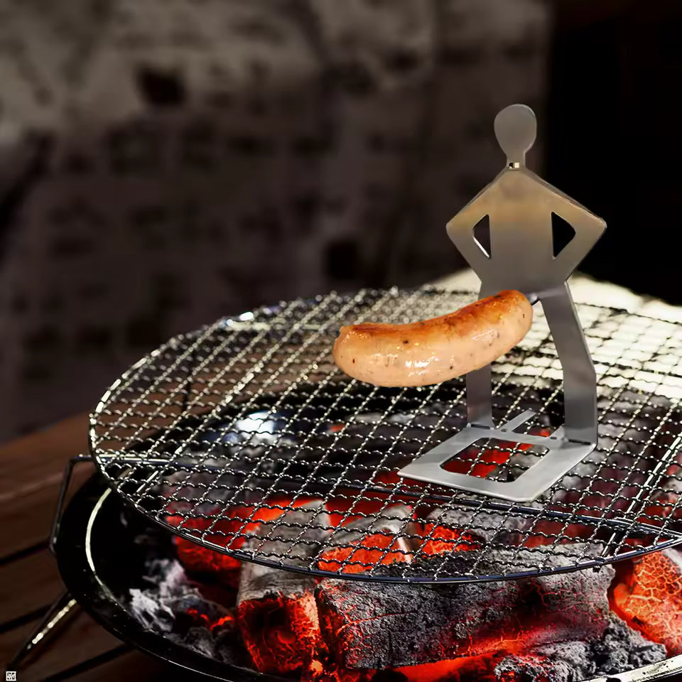 📣 Holiday Sale 49% OFF 🔥 GrillMan BBQ Stainless Steel Sausage Rack