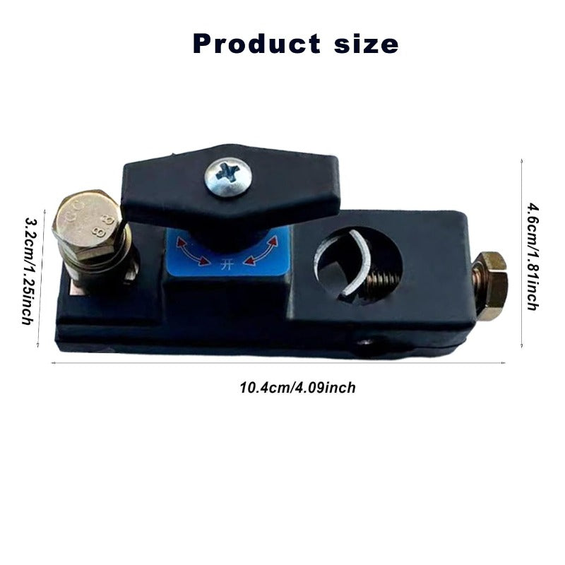 ⚡2026 HOT DEAL 70% OFF🔋 Heavy Duty Anti-Leakage Battery Disconnect Switch – Pure Copper, Anti-Drain Protection ⚡